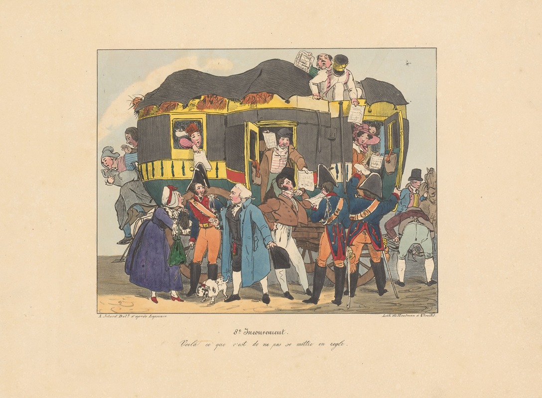 Joseph Ambroise Jobard - Voilà ce que c’est de ne pas se mettre en règle