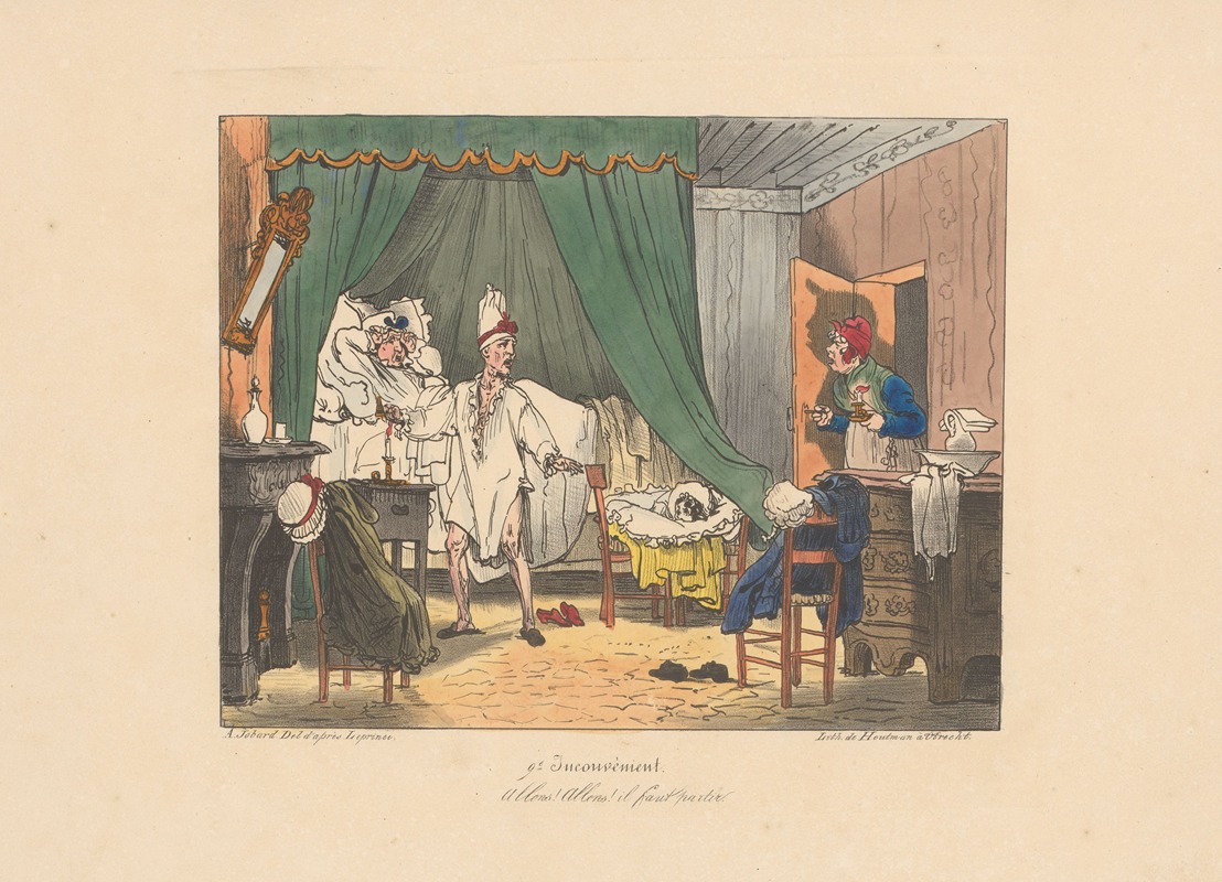 Joseph Ambroise Jobard - Allons! Allons! il faut partir