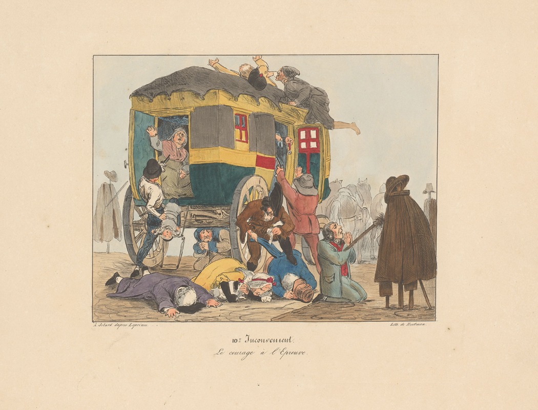 Joseph Ambroise Jobard - Le courage à l’Épreuve