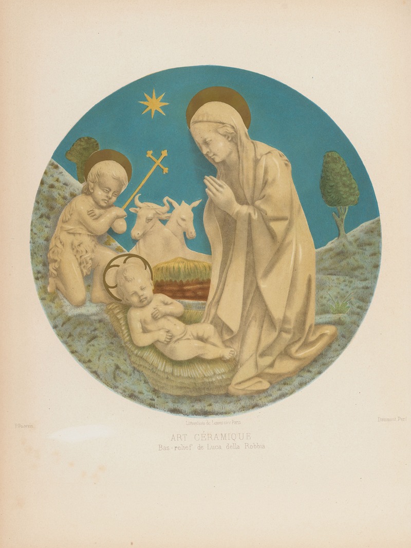 Joseph Rose Lemercier - Bas-relief de Luca della Robbia