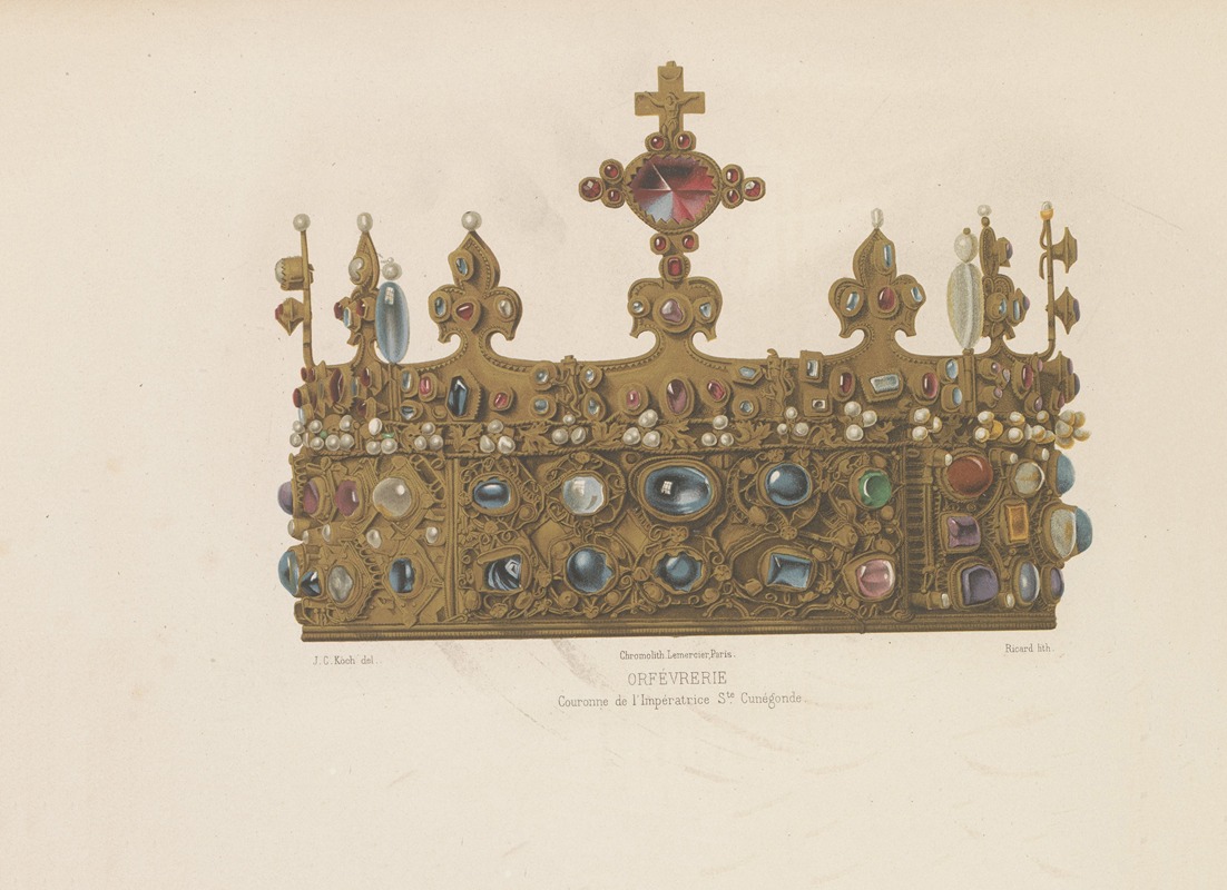Joseph Rose Lemercier - Couronne de l’Impératrice Ste. Cunegonde