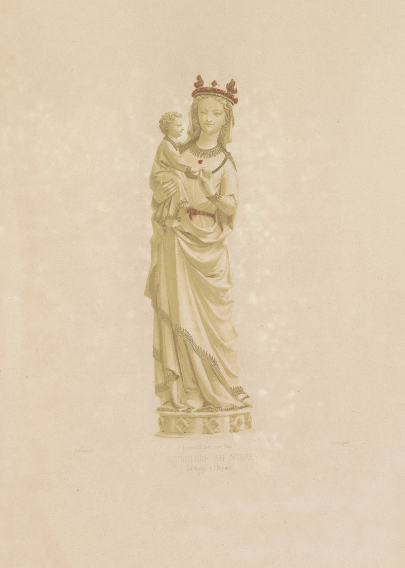 Joseph Rose Lemercier - La Vierge et l’Enfant