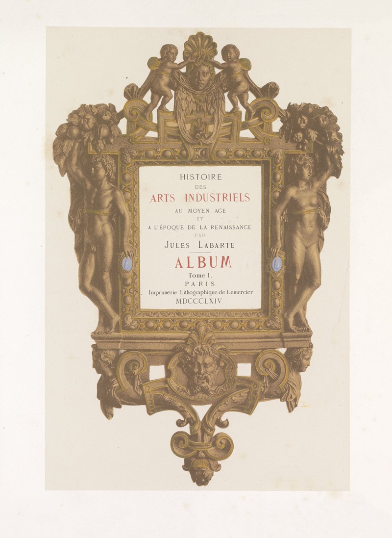 Joseph Rose Lemercier - Title page