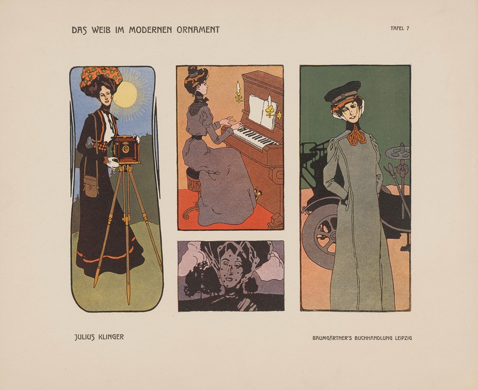Julius Klinger - Das weib im modernen ornament