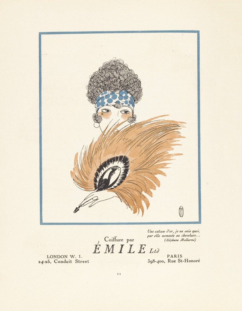 Lucien Vogel - Gazette du Bon Ton – Coiffure par Émile