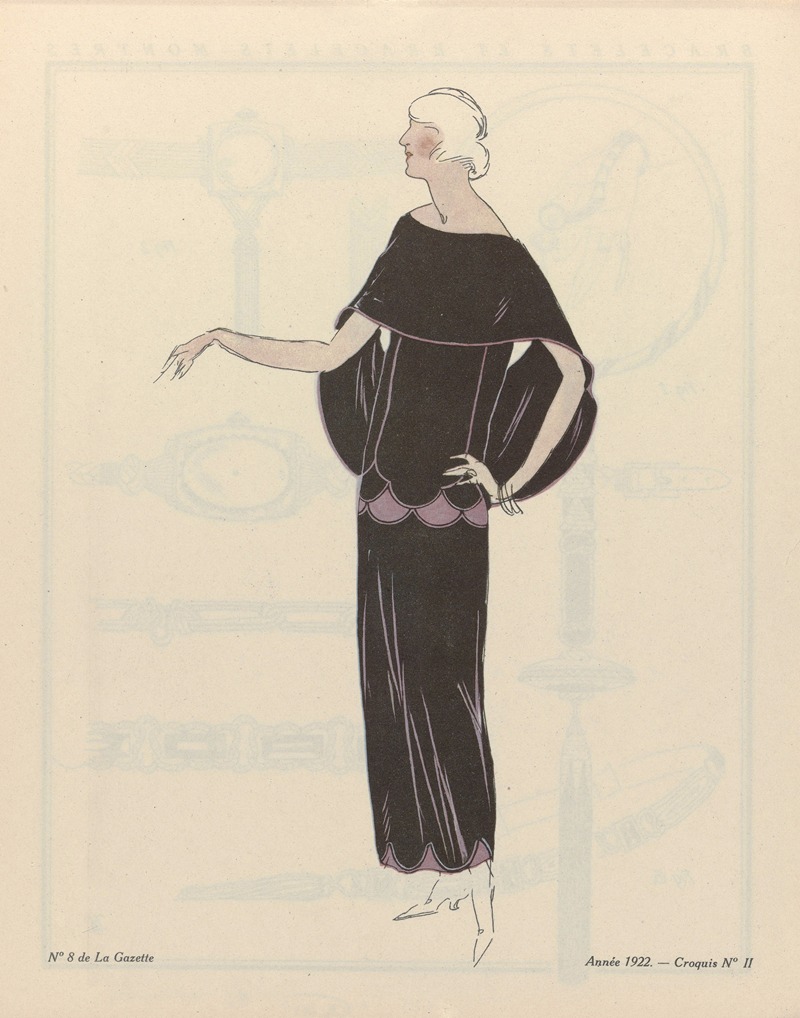 Lucien Vogel - Croquis No 11