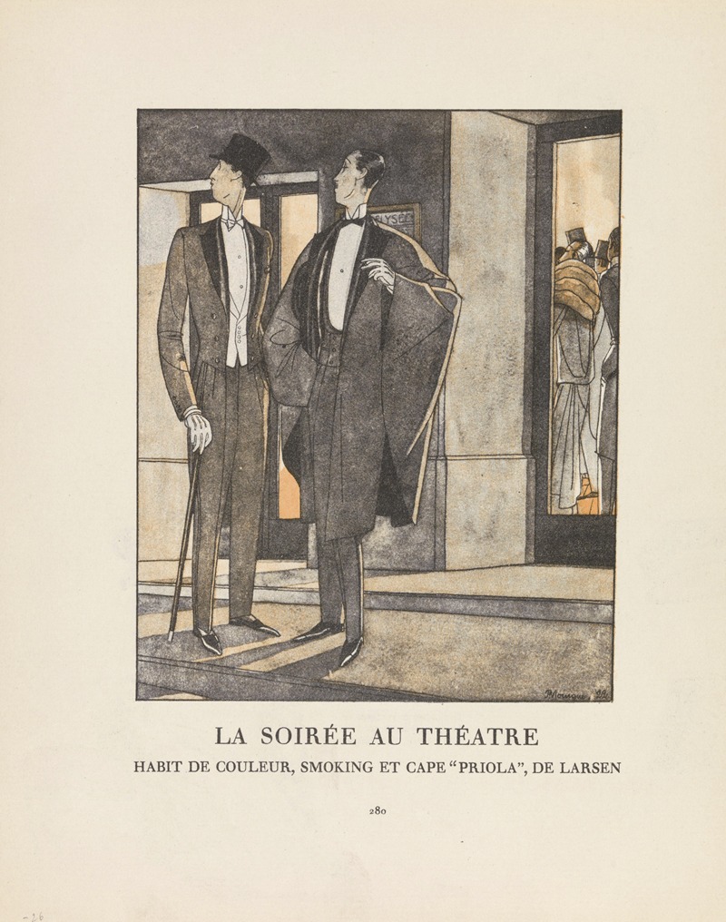 Lucien Vogel - Gazette du Bon Ton – La Soirée au Théatre