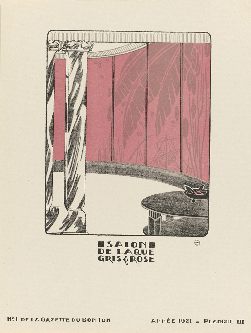 MAM - Salon de laque gris & rose