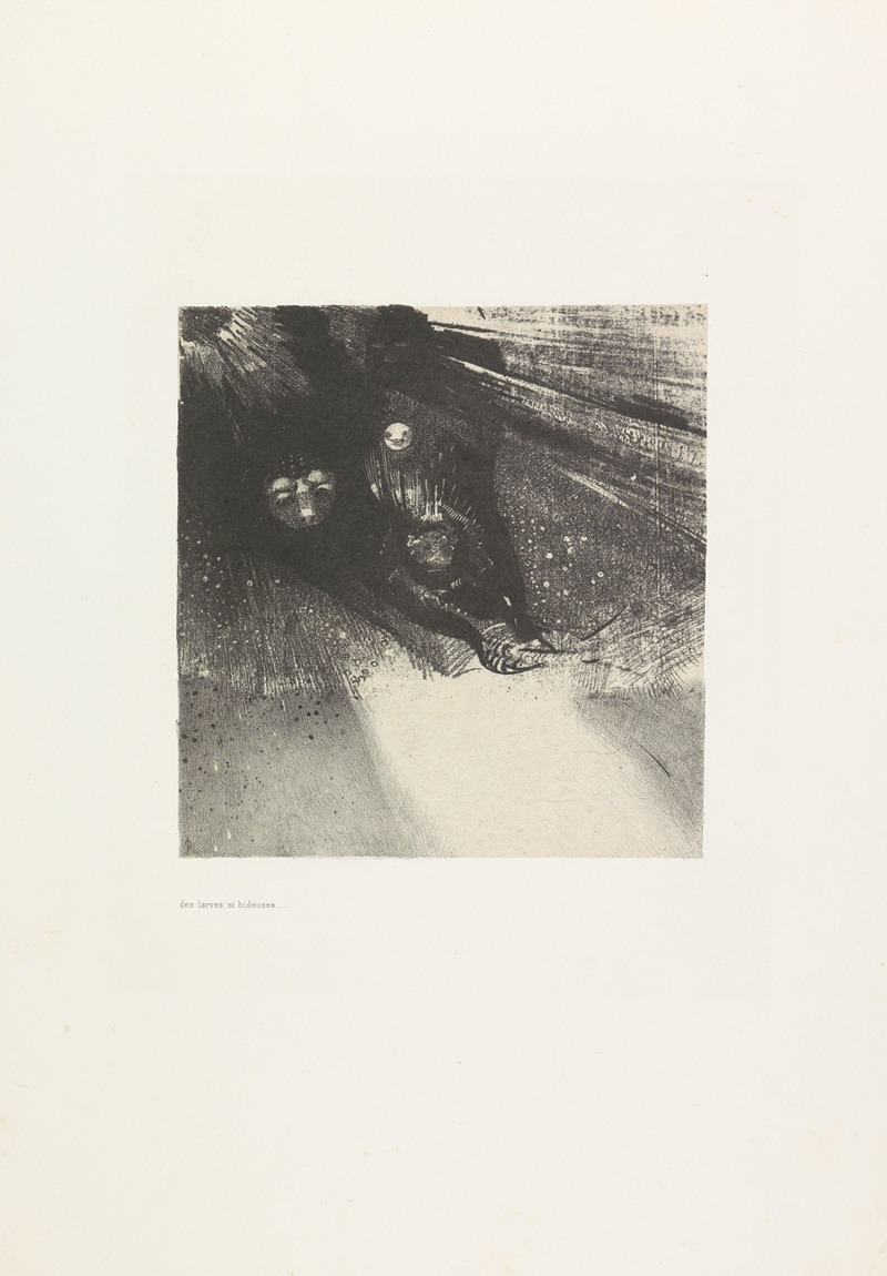Odilon Redon - Hideous Larvae