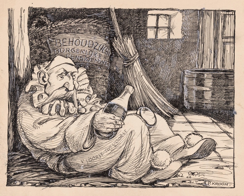 Patricq Kroon - Carneval, of de verworpen Burgerlijke pensioenwetten