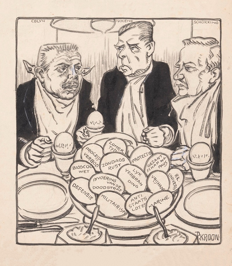 Patricq Kroon - De Paaseitjes en de Regeeringspartijen