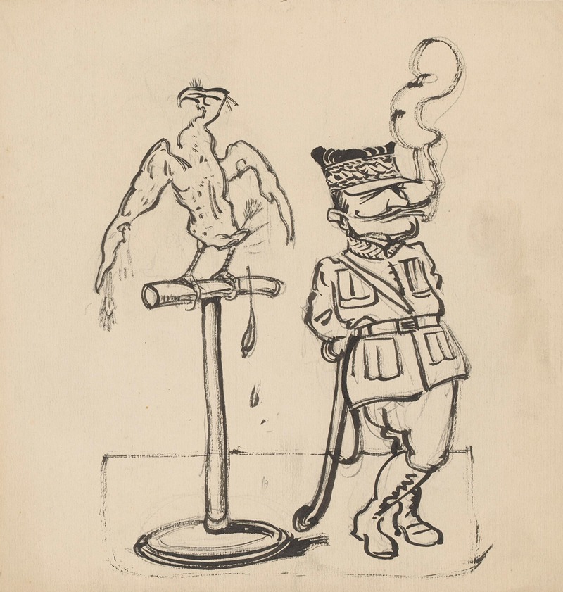 Patricq Kroon - Kale Duitse adelaar