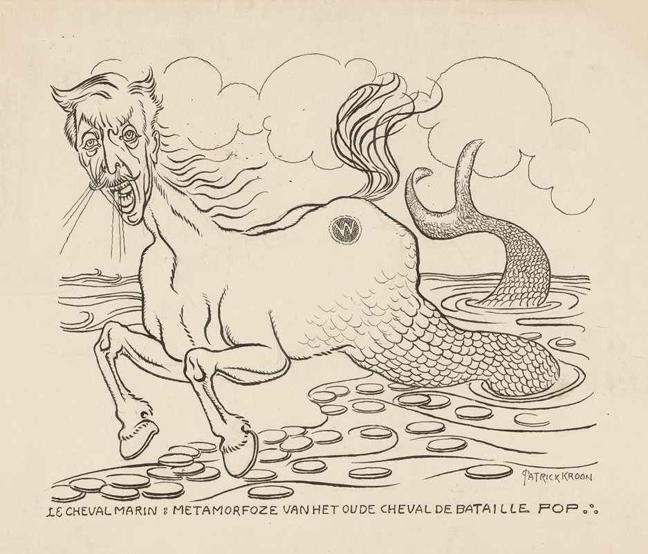 Patricq Kroon - Le cheval marin; metamorfoze van het oude cheval de bataille pop