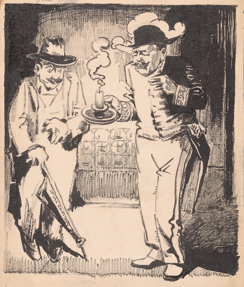 Patricq Kroon - Minister Van Karnebeek en Van Ravesteyn. Buitenlandsche Inlichting