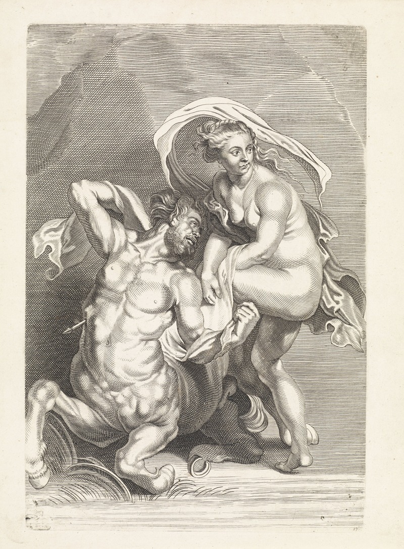 Paulus Pontius - Hercules kills Nessus