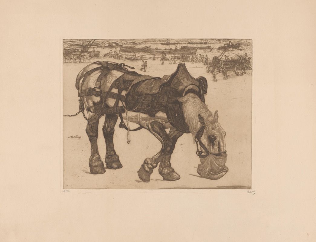 Pieter Dupont - Etend ploegpaard