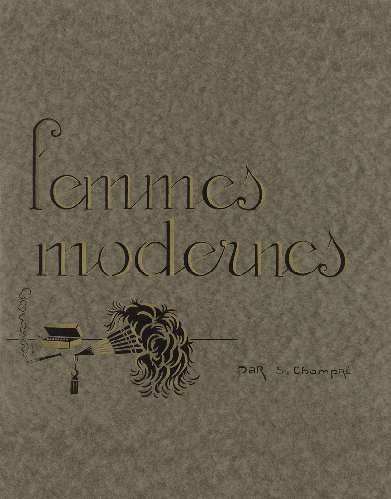 S. Chompré - Femmes Modernes – Title page