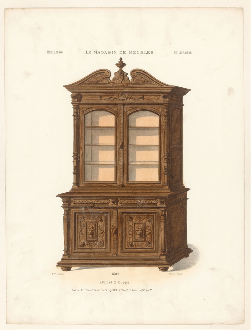 Victor Léon Michel Quétin - Buffet 2 Corps