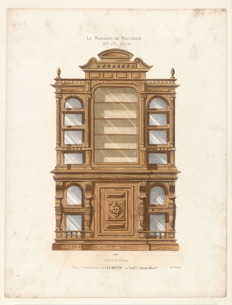 Victor Léon Michel Quétin - Buffet à Glaces
