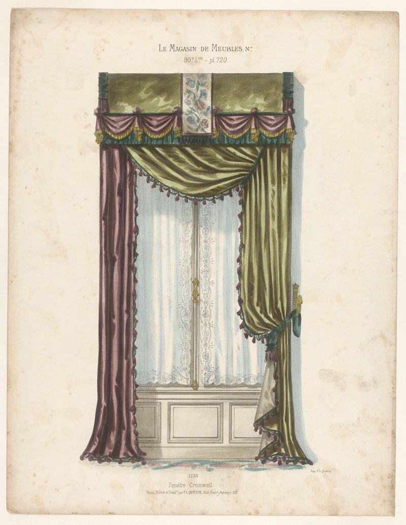 Victor Léon Michel Quétin - Fenêtre Cromwell