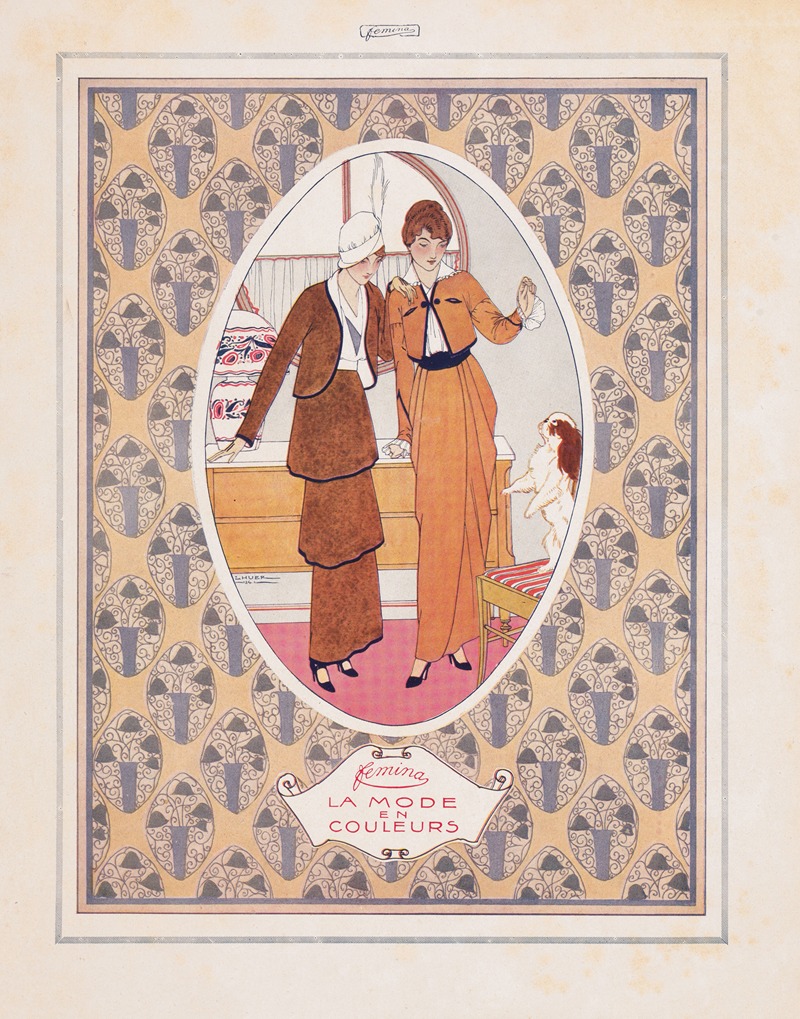 Victor Lhuer - Fémina, La Mode en Couleurs