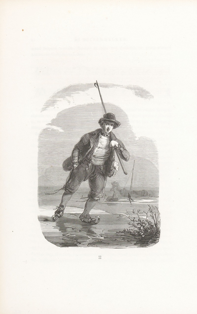Willem Hendrik Schmidt - De schaatsenrijder