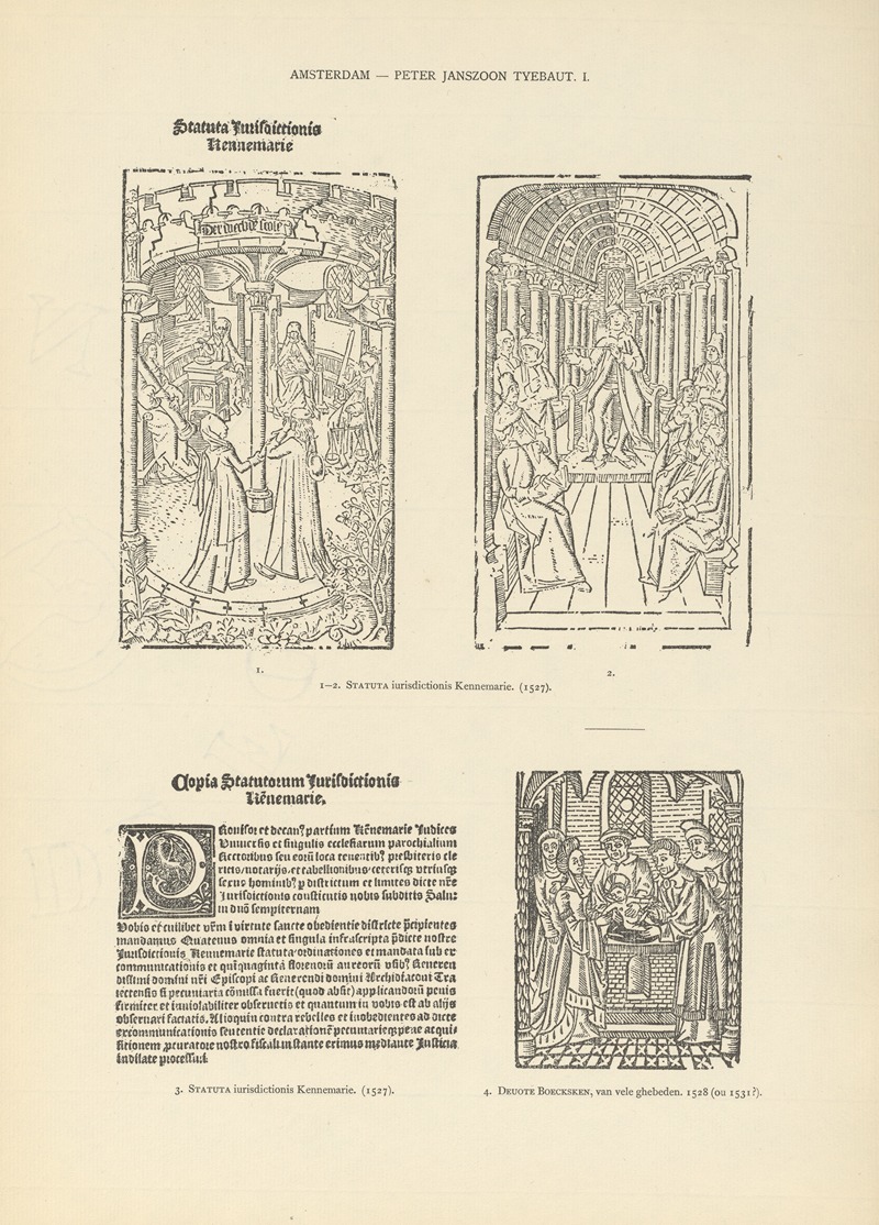 Wouter Nijhoff - L’art typographique dans les Pays-Bas pendant les années 1500 à 1540 Pl.004