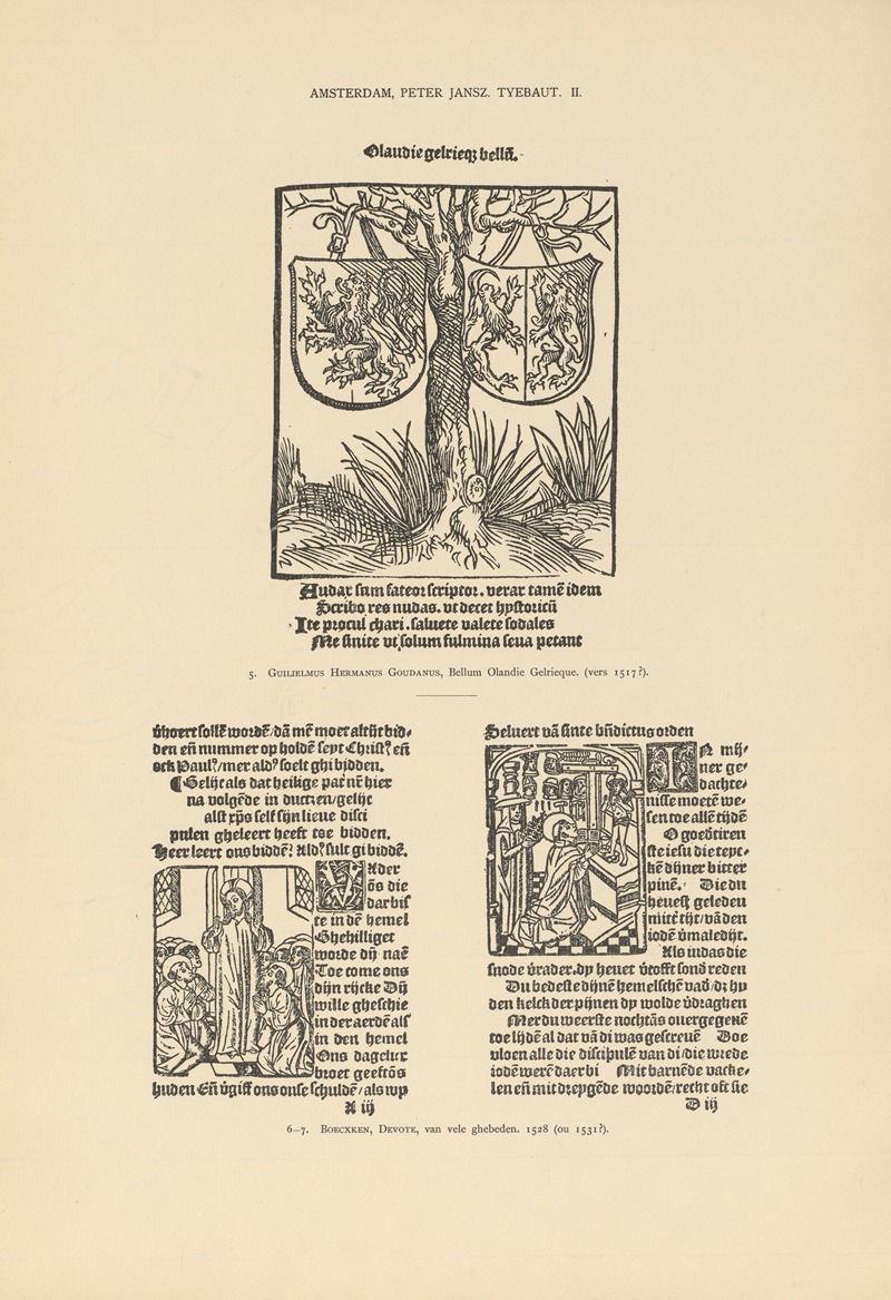 Wouter Nijhoff - L’art typographique dans les Pays-Bas pendant les années 1500 à 1540 Pl.005