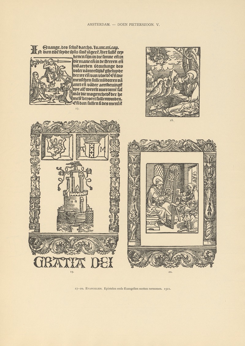 Wouter Nijhoff - L’art typographique dans les Pays-Bas pendant les années 1500 à 1540 Pl.012