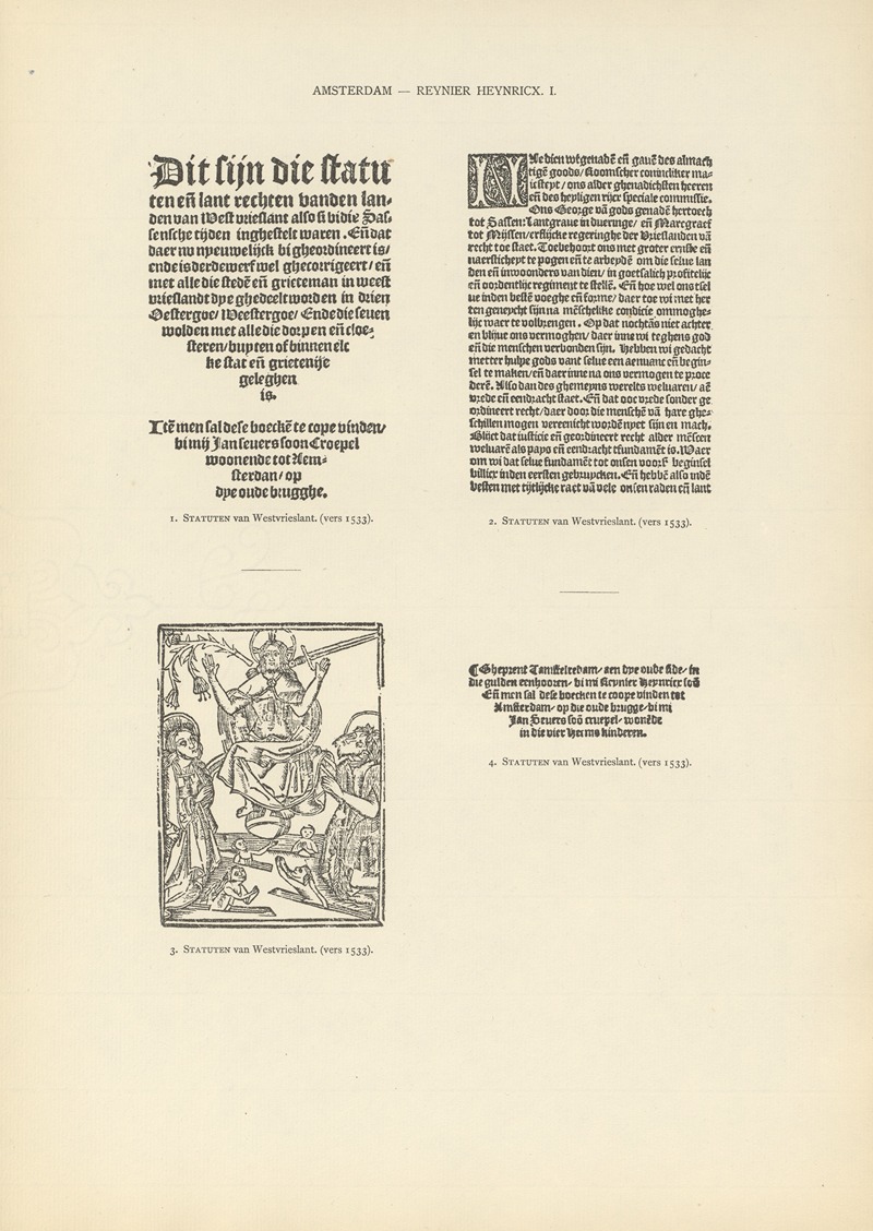 Wouter Nijhoff - L’art typographique dans les Pays-Bas pendant les années 1500 à 1540 Pl.022