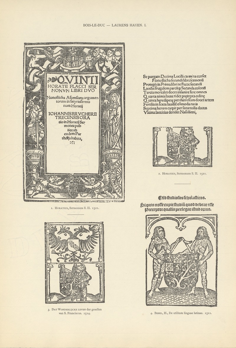 Wouter Nijhoff - L’art typographique dans les Pays-Bas pendant les années 1500 à 1540 Pl.027