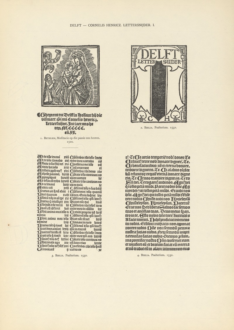 Wouter Nijhoff - L’art typographique dans les Pays-Bas pendant les années 1500 à 1540 Pl.040