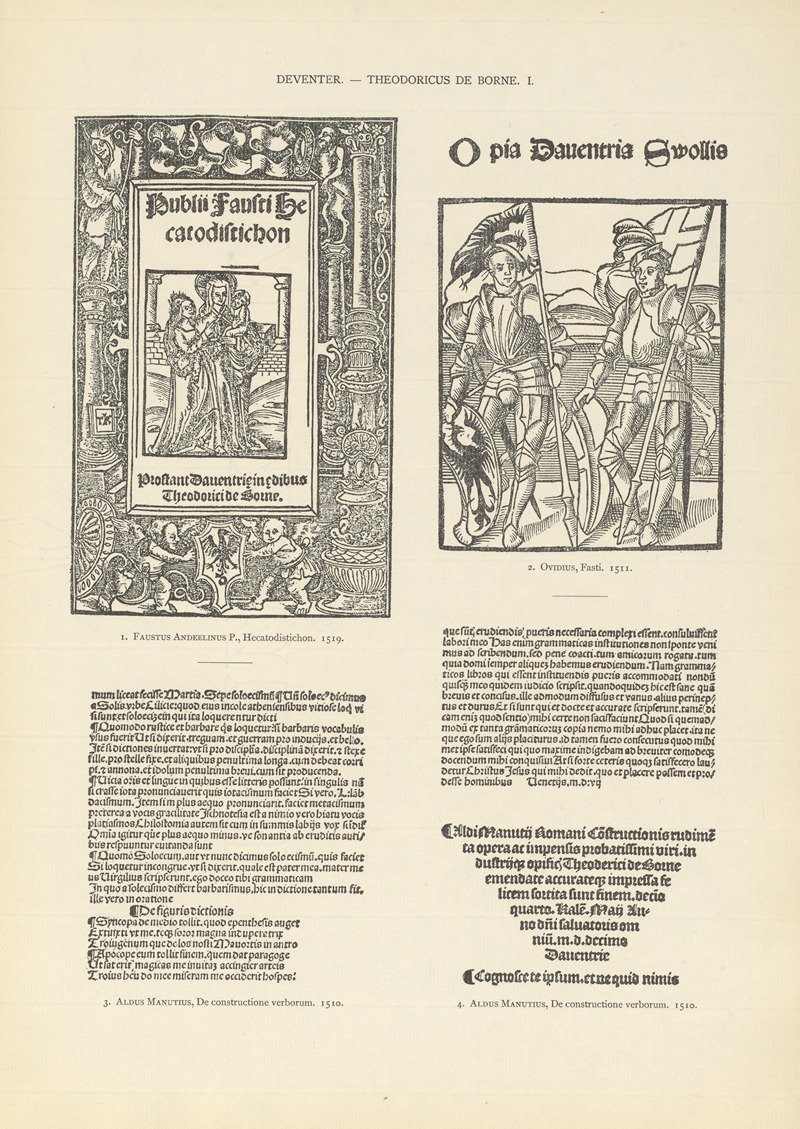 Wouter Nijhoff - L’art typographique dans les Pays-Bas pendant les années 1500 à 1540 Pl.053