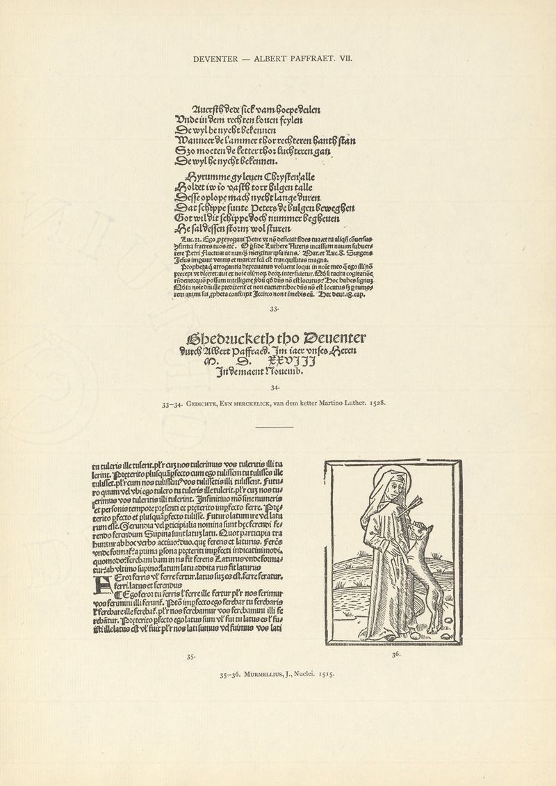 Wouter Nijhoff - L’art typographique dans les Pays-Bas pendant les années 1500 à 1540 Pl.067