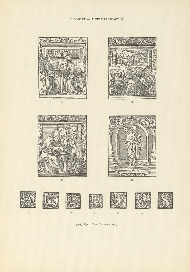 Wouter Nijhoff - L’art typographique dans les Pays-Bas pendant les années 1500 à 1540 Pl.069