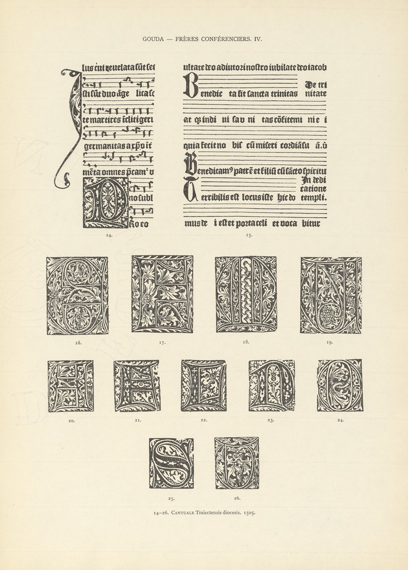 Wouter Nijhoff - L’art typographique dans les Pays-Bas pendant les années 1500 à 1540 Pl.077