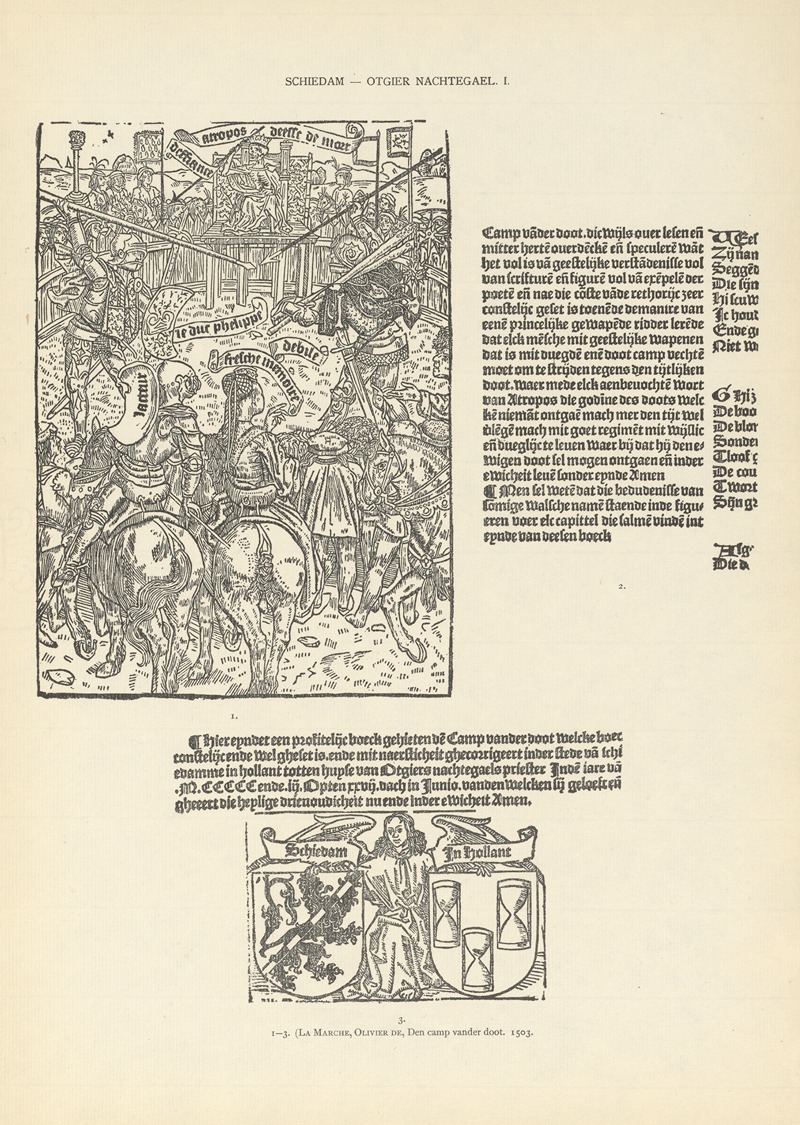 Wouter Nijhoff - L’art typographique dans les Pays-Bas pendant les années 1500 à 1540 Pl.111