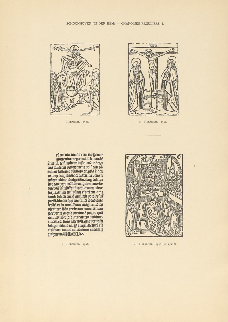 Wouter Nijhoff - L’art typographique dans les Pays-Bas pendant les années 1500 à 1540 Pl.114