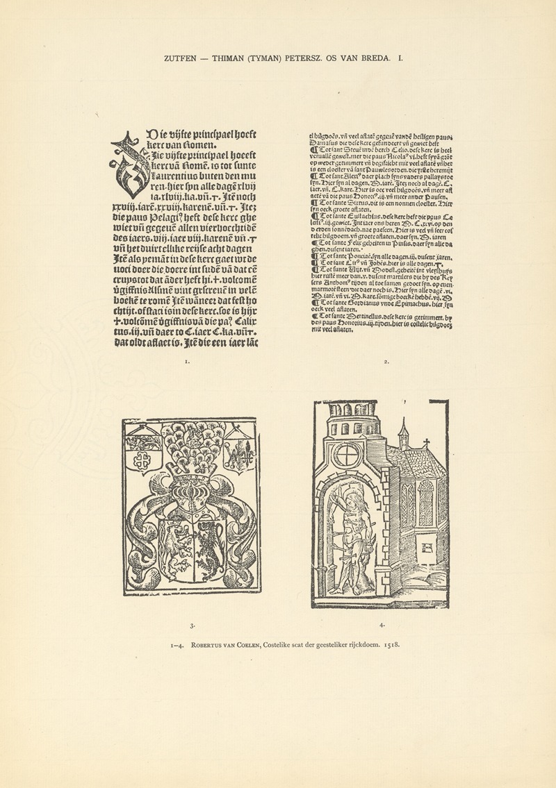 Wouter Nijhoff - L’art typographique dans les Pays-Bas pendant les années 1500 à 1540 Pl.129