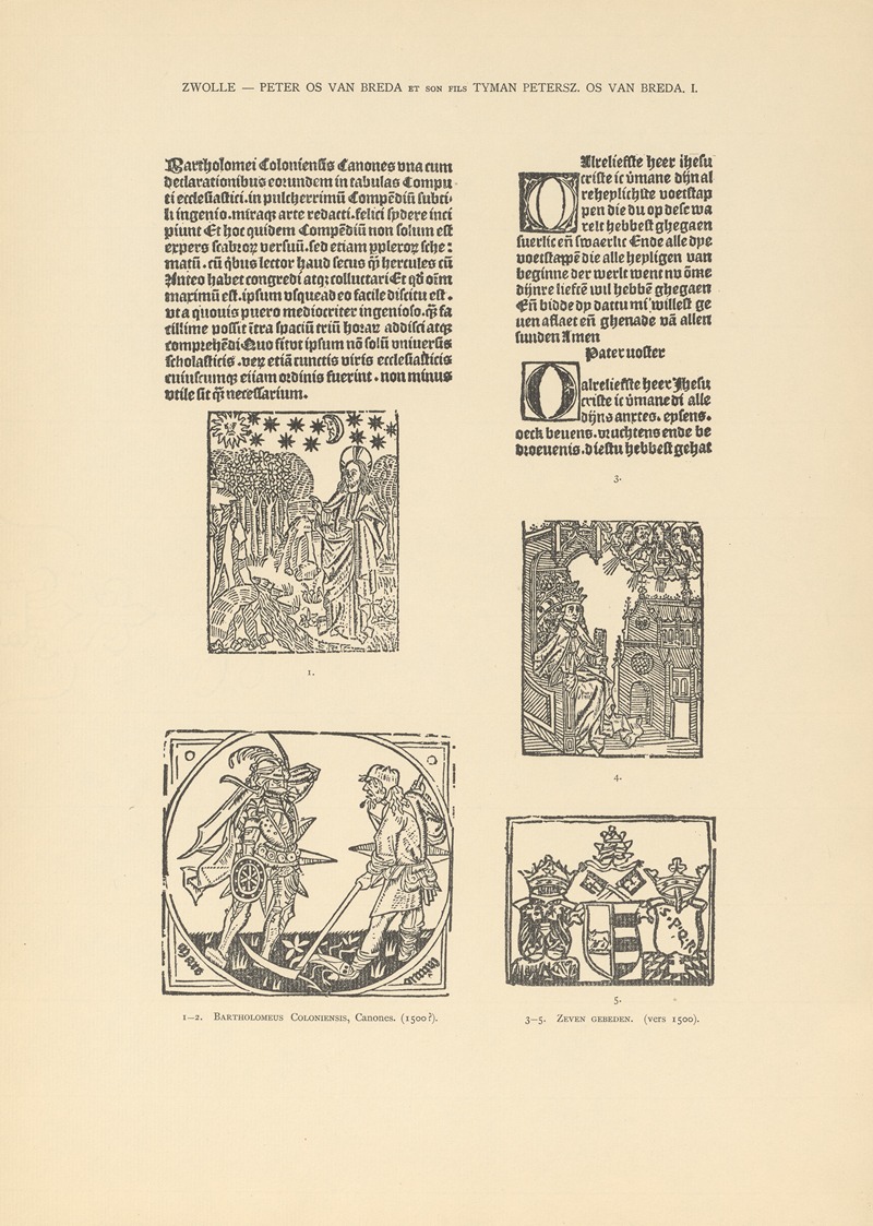 Wouter Nijhoff - L’art typographique dans les Pays-Bas pendant les années 1500 à 1540 Pl.130