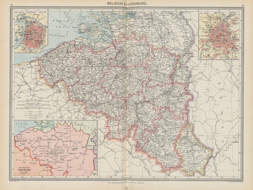 Amalgamated Press - Belgium and Luxemburg