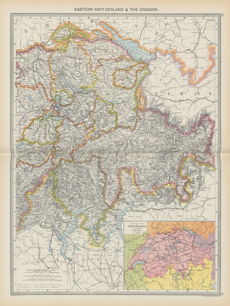 Amalgamated Press - Eastern Switzerland and The Engadin