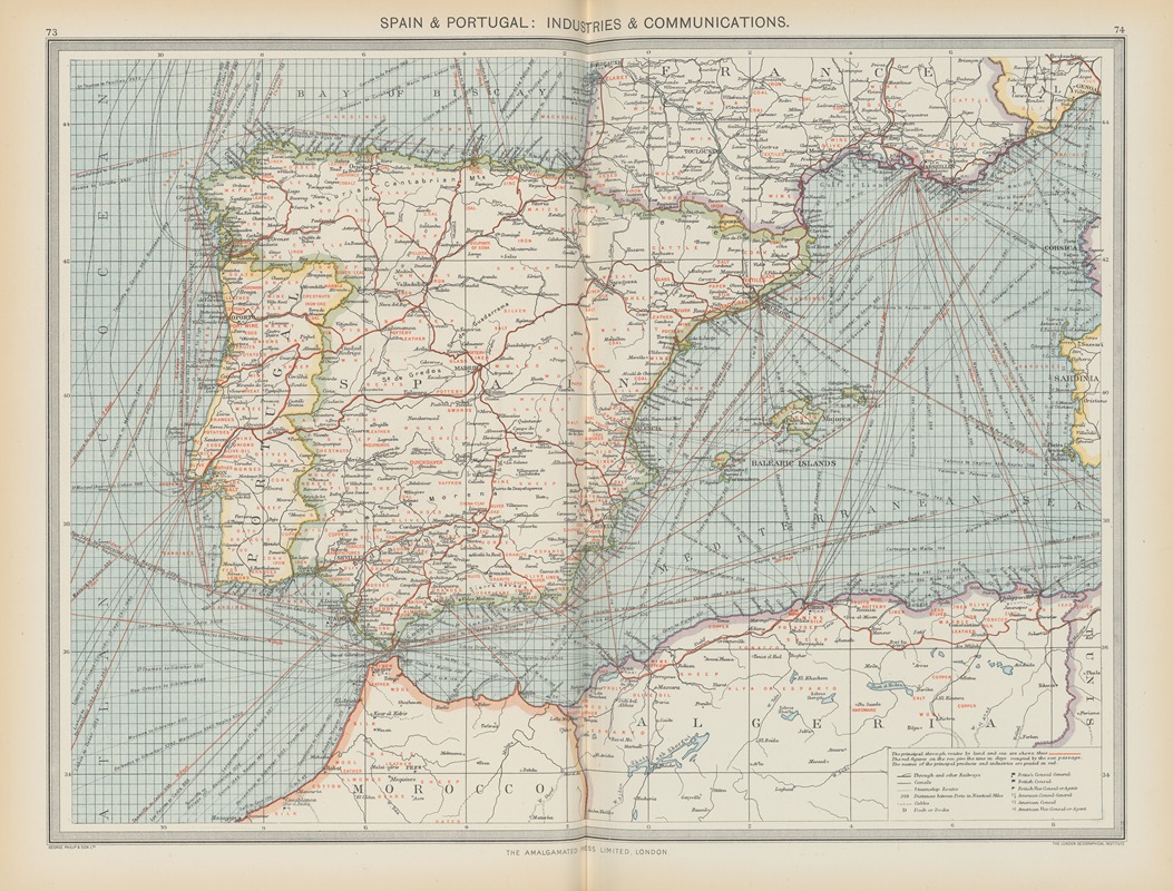 Amalgamated Press - Spain and Portugal—Industries and Communications