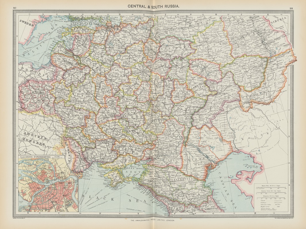 Amalgamated Press - Central and South Russia