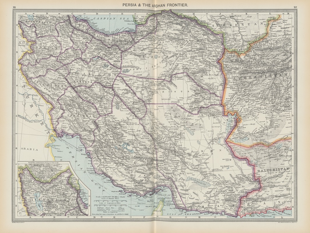 Amalgamated Press - Persia and The Afghan Frontier