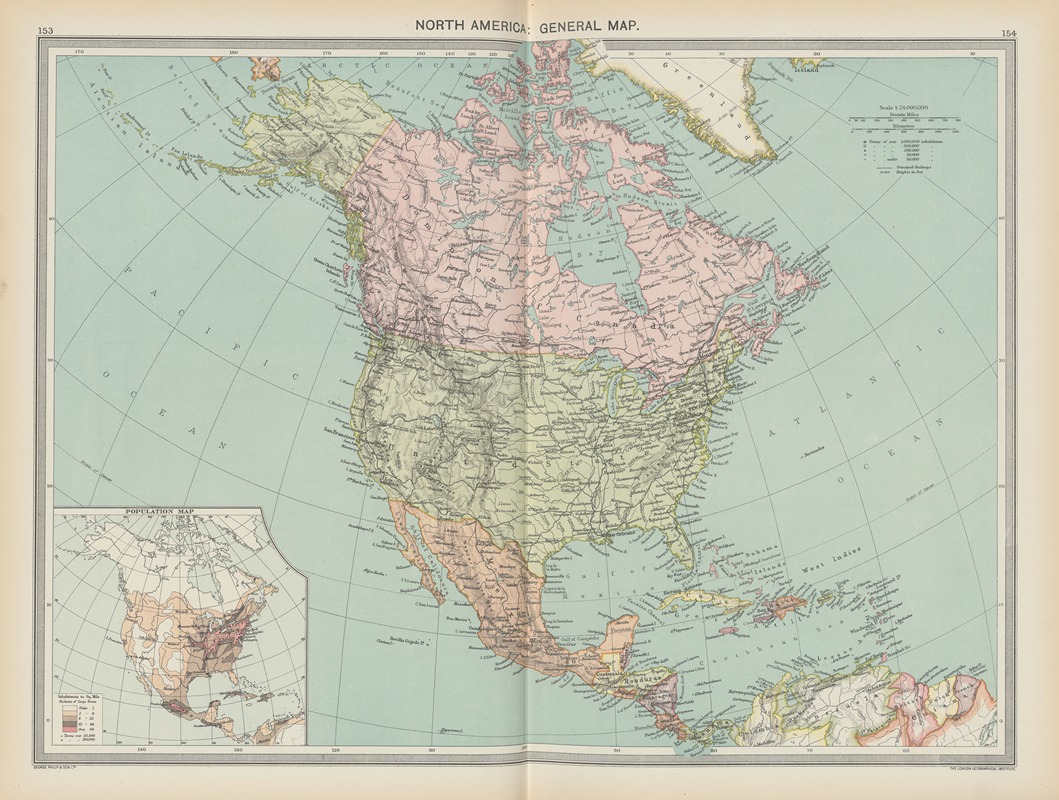 Amalgamated Press - North America—General Map