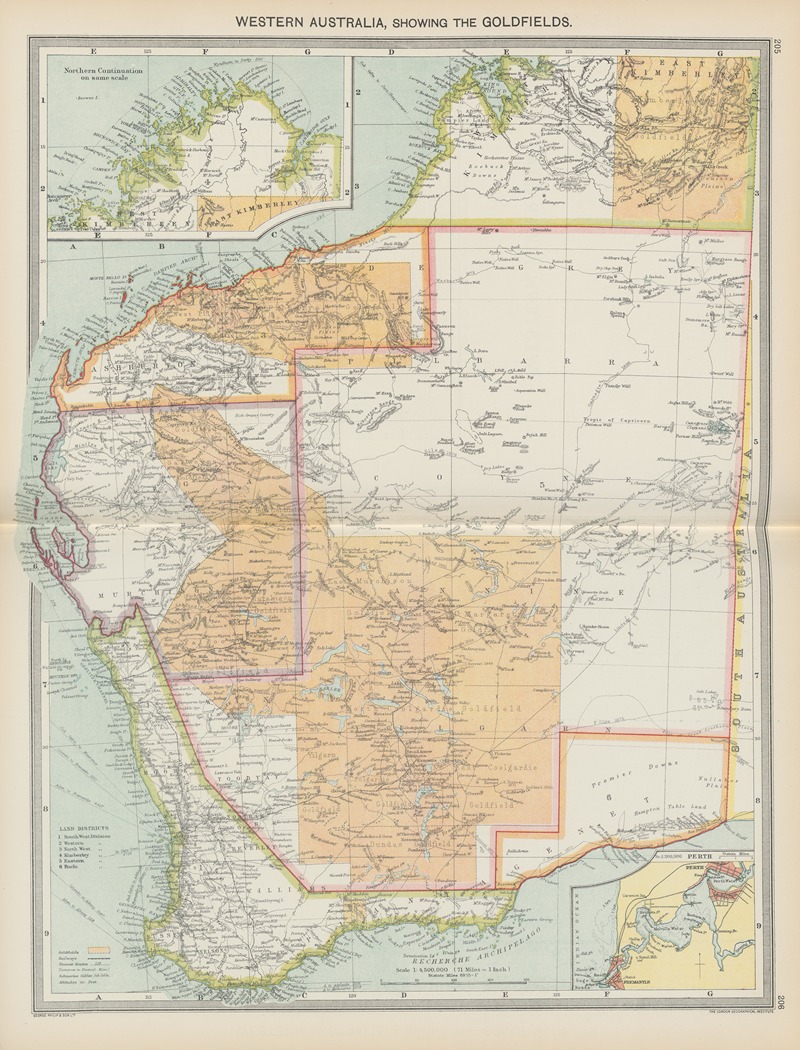 Amalgamated Press - Western Australia—Showing The Goldfields