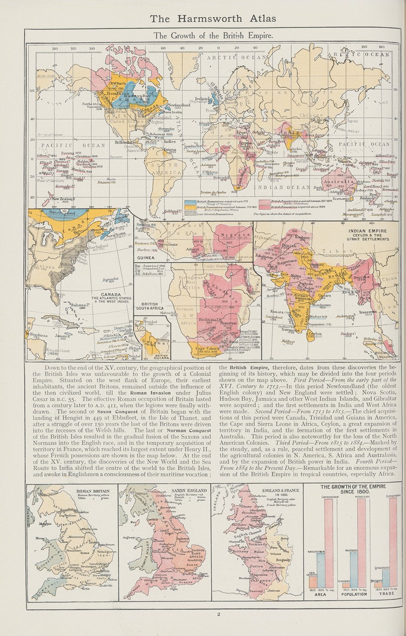 Amalgamated Press - The Growth Of The British Empire