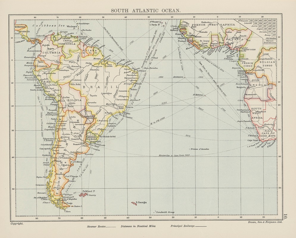 Brown, Son & Ferguson Ltd - South Atlantic Ocean