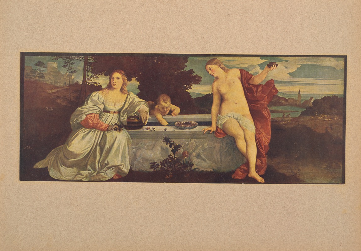 Corrado Ricci - Tiziano, Amor sacro e Amor profano